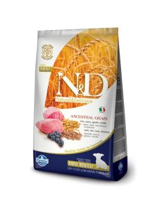 N&D Low Grain: Mini Puppy, Jagnjetina & Borovnica