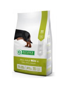Nature`s Protection Super Premium: Hrana za odrasle pse malih rasa Mini Adult, Živina i Račići
