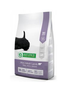 Nature`s Protection Super Premium: Hrana za odrasle pse malih rasa Mini Adult, Jagnjetina