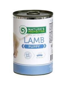 Nature’s Protection: Valžna hrana za štence Puppy, Jagnjetina, 400 gr 