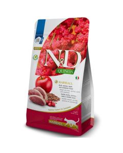 N&D Quinoa: Hrana za mačke Hairball, Pačetina & Kinoa