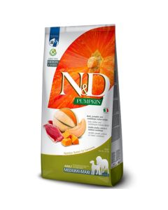 N&D Pumpkin: Hrana za pse Medium/Maxi Adult, Pačetina & Dinja