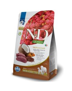 N&D Quinoa: Hrana za podršku koži Med/Max Adult Skin&Coat, Jelen & Kinoa