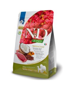 N&D Quinoa: Hrana za podršku koži Med/Max Adult Skin&Coat, Pačetina & Kinoa