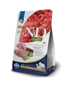 N&D Quinoa: Hrana za kotrolu težine Med/Max Adult Weight Management, Jagnjetina & Kinoa