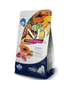 N&D Tropical: Hrana za štence srednjih i velikih rasa Medimu/Maxi Puppy, Jagnjetina