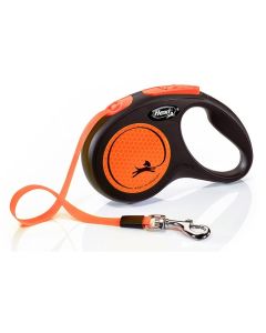 Flexi: Povodac New Neon Tape Orange