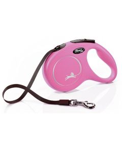 Flexi: Povodac New Classic Tape Pink