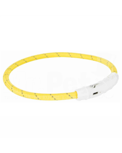 Trixie: Svetleća ogrlica za pse sa USB punjenjem, XS-S