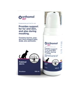 Orthomol Vet: Preparat za negu kože i dlake Felimol Derm, 100 ml