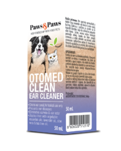 Paws and Paws: Rastvor za ispiranje ušiju pasa i mačaka Otomed Clean, 50 ml