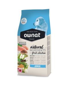 Ownat Classic: Hrana za štence i mlade pse Junior, 12 kg