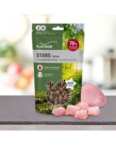 Platinum: Poslastica za pse sa ćuretinom Stars Turkey, 185 gr
