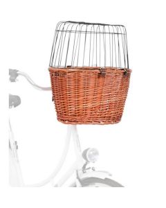 Trixie: Pleteni transporter za bicikl Front Dog Bicycle Basket