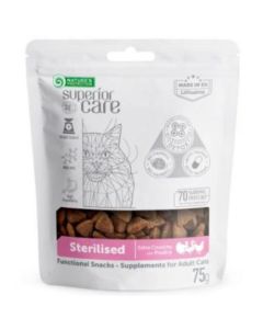 Nature's Protection: Poslastica za sterilisane mačke Sterilised Cats, 75 gr