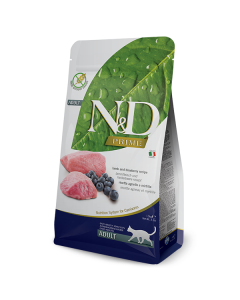 N&D Prime: Hrana za odrasle mačke, Jagnjetina & Borovnica