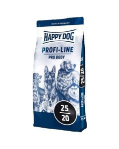 Happy Dog Profi Line: Hrana za odrasle pse 25/20 Pro Body, 15 kg