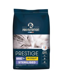 Pro Nutrition Prestige: Hrana za sterilisane starije mačke Sterilized 8+