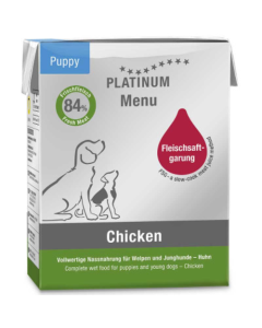 Platinum: Kompletan obrok za odrasle pse Menu Puppy, piletina