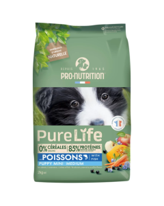 Pro Nutrition Pure Life: Hrana za štence Puppy Mini/Medium