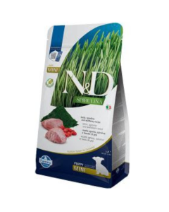N&D Spirulina: Hrana za štence malih rasa Mini Puppy, Jagnjetina, 2 kg