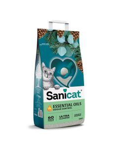 Sanicat: Ultra grudvajući posip sa esencijalnim uljima Essential Oils Cedar & Eucalyptus, 10 kg