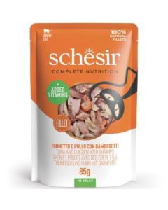 Schesir: Hrana za mačke u želeu Complete Nutrition Pouch in Jelly, 85 gr