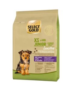 Select Gold: Hrana za mlade pse minijaturnih rasa Sensitive XS Junior, 1 kg