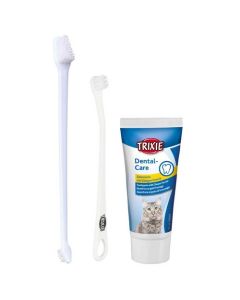 Trixie: Set za čišćenje zuba za mačke Dental Hygiene Set
