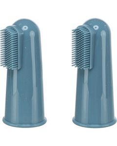 Trixie: Silikonske četkice za zube Silicone Finger Toothbrush Set, 2 kom