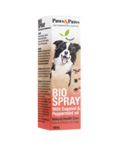 Paws and Paws: Sprej protiv parazita za pse, unutrašnju i spoljašnju sredinu Biosprey, 100 ml