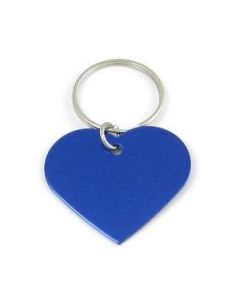 Pet Hardvare: Identifikacioni privezak srce, plavi