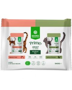 Nature’s Protection Prime: Preliv za sterilisane mačke Adult Sterilized Flowpack, 85 gr x 4 kom