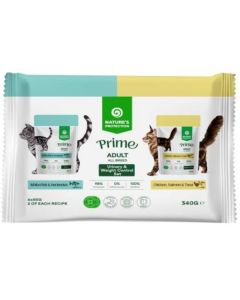 Nature’s Protection Prime: Preliv za odrasle mačke Adult Multifunctions Flowpack, 85 gr x 4 kom