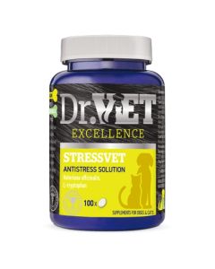 Dr.Vet: Preparat za umirenje i sprečavanje nervoze Stressvet, 100 tabl