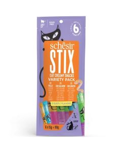 Schesir: Tečna poslalstica za mačke, Mix, 6x15 gr