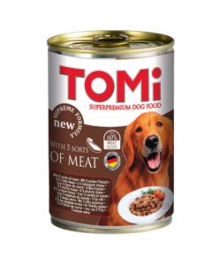 Tomi: Vlažna hrana za pse Govedina