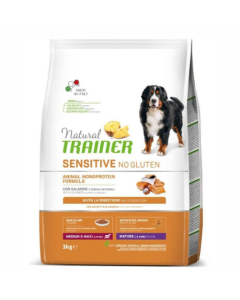Trainer Natural: Hrana za odrasle pse Sensitive Medium/Maxi Adult, Losos