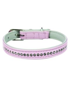 Trixie: Kožna ogrlica Basic crvena