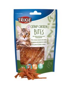 Trixie: Štapići sa piletinom i macinom travom Catnip Chicken Bites, 50 gr
