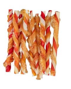 Trixie: Kožni štapići rolovani piletinom Denta Fun Barbecue Rolls