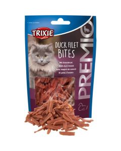 Trixie: Poslastica za mačke zalogajčići od pačetine Duck Filet Bites, 50 gr