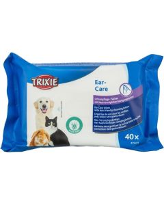 Trixie: Vlažne maramice za negu ušiju Ear Care Wipes, 40 kom