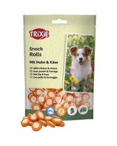 Trixie: Rolnice sa piletinom i sirom Snack Rolls, 100 gr