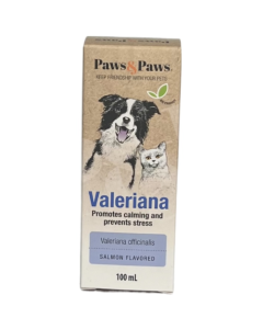 Paws and Paws: Preparat za smirenje Valeriana, 100 ml