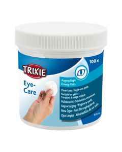 Trixie: Vlažni tupferi za čišćenje očiju Eye Care Pads, 100 kom