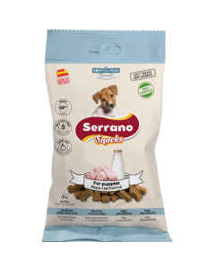 Mediterranean Natural: Poslastica za štence Serrano Snacks, 100 gr
