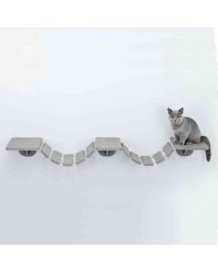 Trixie: Zidni most Climbing Ladder for Wall Mounting Gray