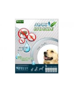 Max Biocide: Ampule za pse protiv kožnih parazita , 5 kom 