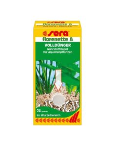 Sera: Hrana za biljke Florenette A, 24 tab. 